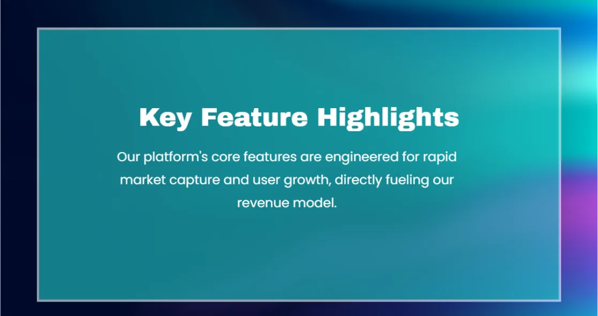 Free Gradient Colorful Pitch Deck Template to Edit Online