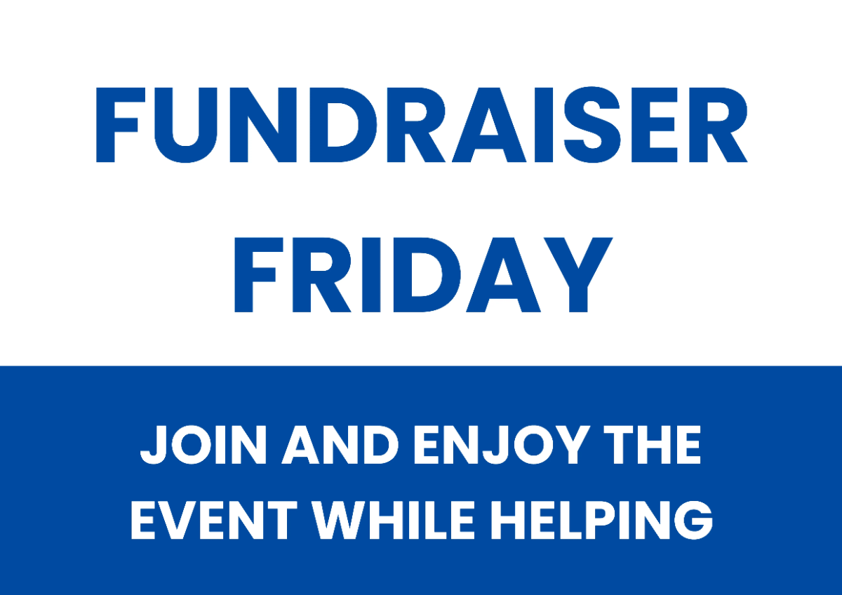 Free Fundraiser Friday Sign Template to Edit Online