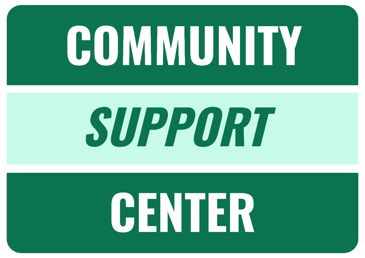Free Community Support Center Sign Template to Edit Online
