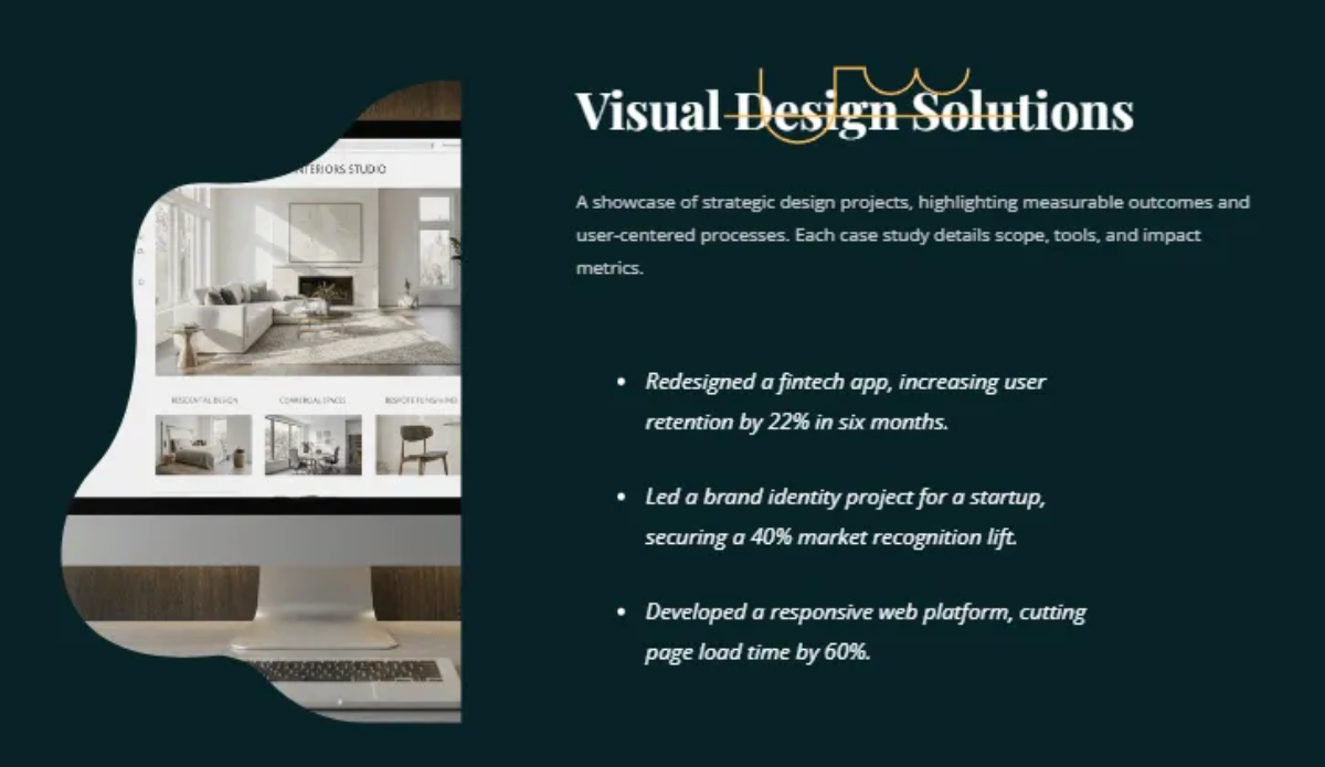 Free Designer Portfolio Template to Edit Online