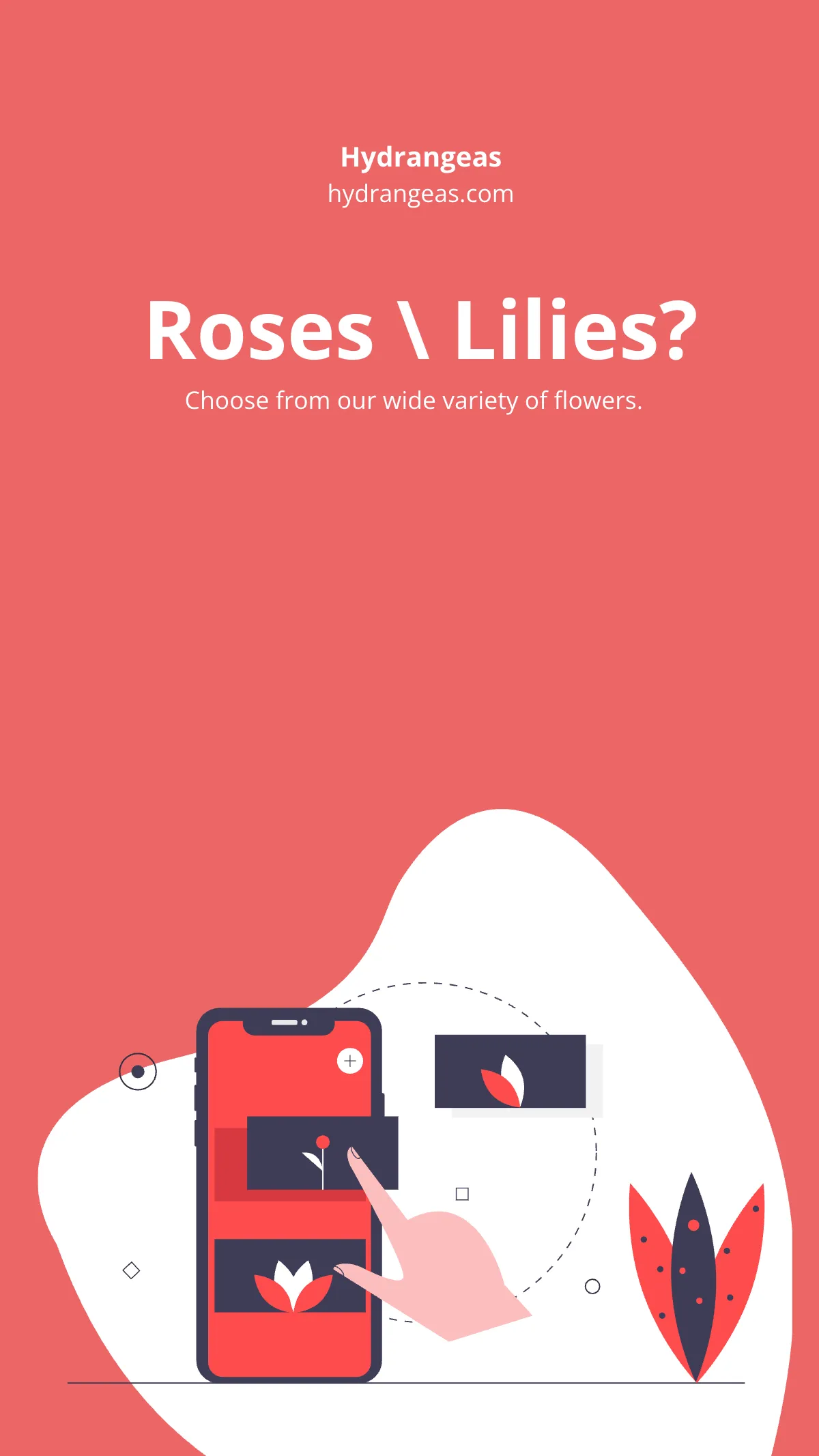 Free Floral Valentine's Day Instagram Story Template to Edit Online