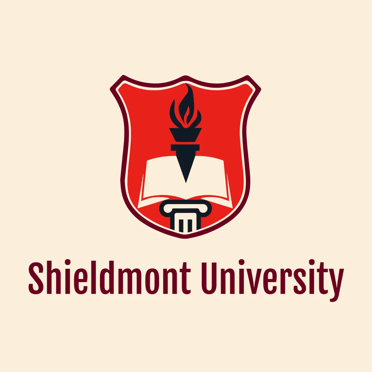 Free University Shield Logo Template to Edit Online