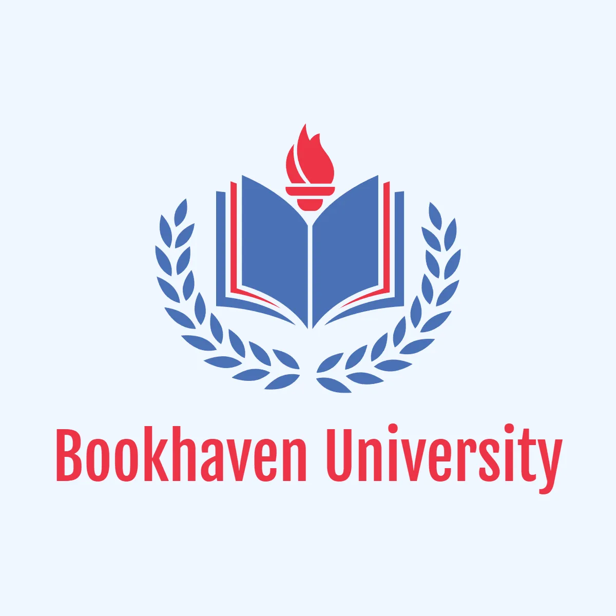 Free University Book Logo Template to Edit Online