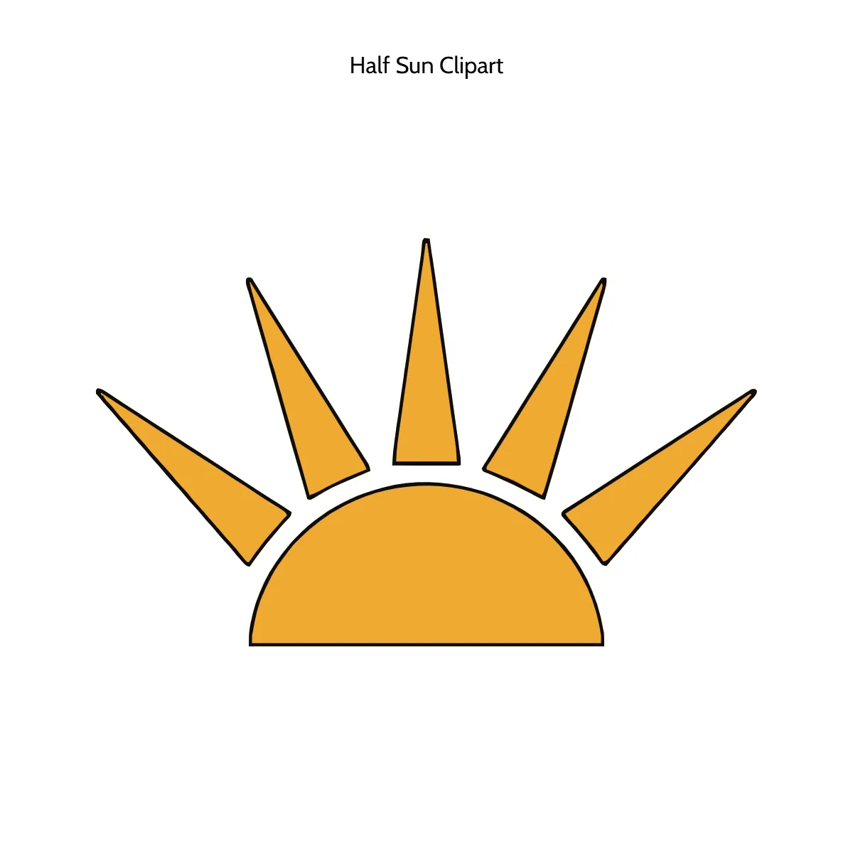 Free Half Sun Vector Clipart (PNG, SVG) to Edit Online Free Half Sun Vector Clipart (PNG, SVG) to Edit Online