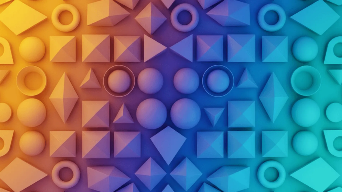 Free Abstract 3D Gradient Background Template to Edit Online