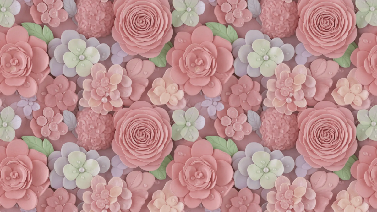 Free Soft Pastel 3D Layers Background Template to Edit Online