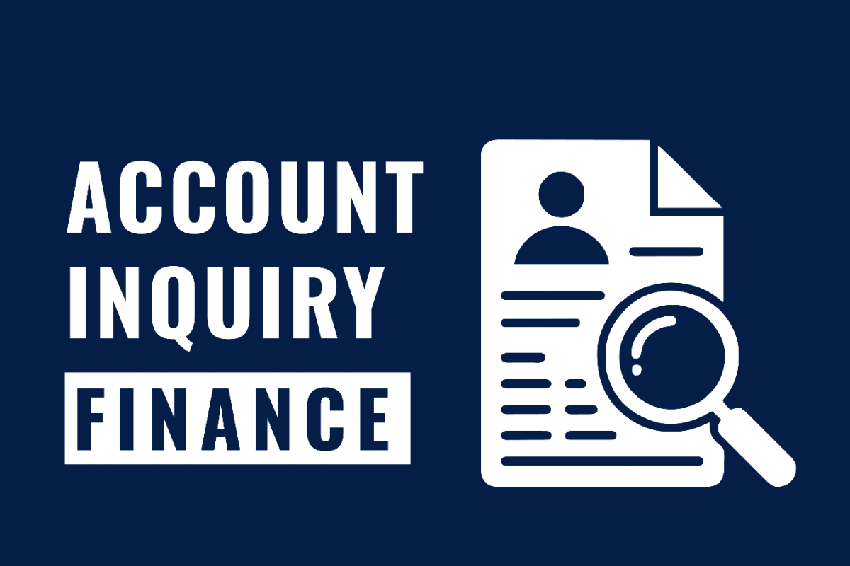 Free Account Inquiry Finance Sign Template to Edit Online