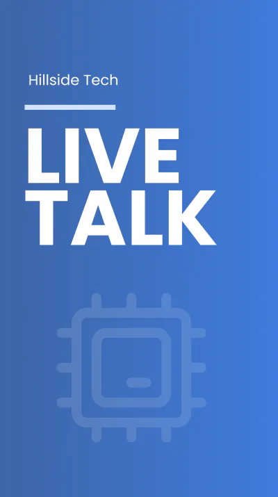 Free Live Talk Linkedin Story Template to Edit Online