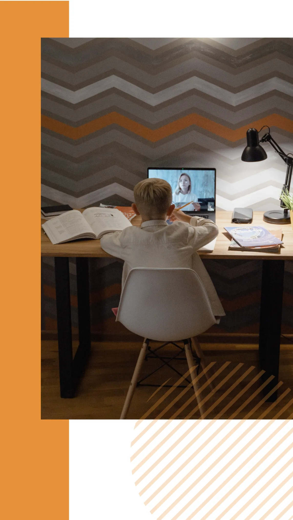 Free Online School Linkedin Story Template to Edit Online