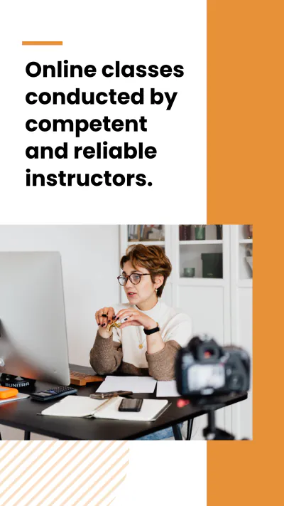 Free Online School Linkedin Story Template to Edit Online