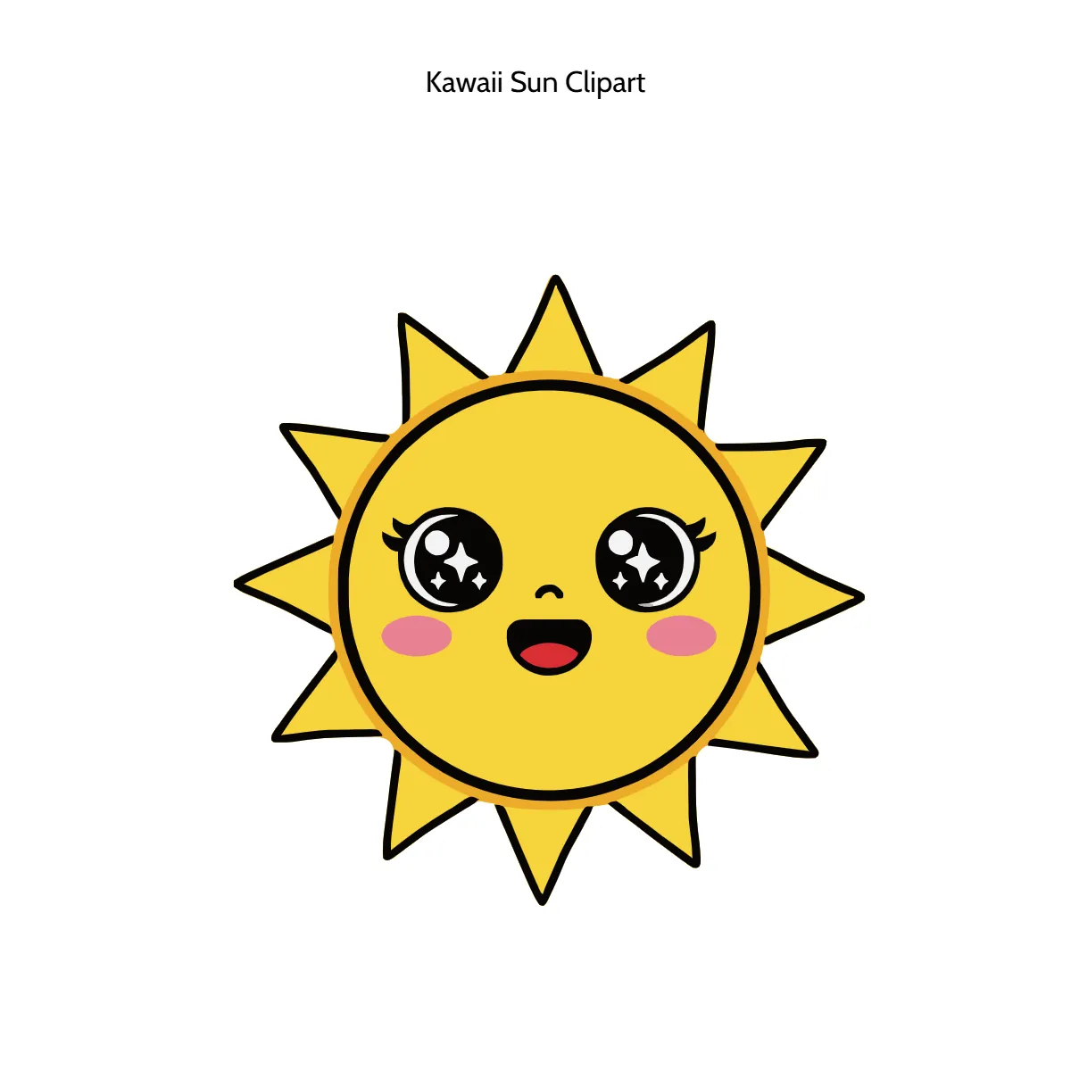 Free Kawaii Sun Vector Clipart (PNG, SVG) to Edit Online Free Kawaii Sun Vector Clipart (PNG, SVG) to Edit Online