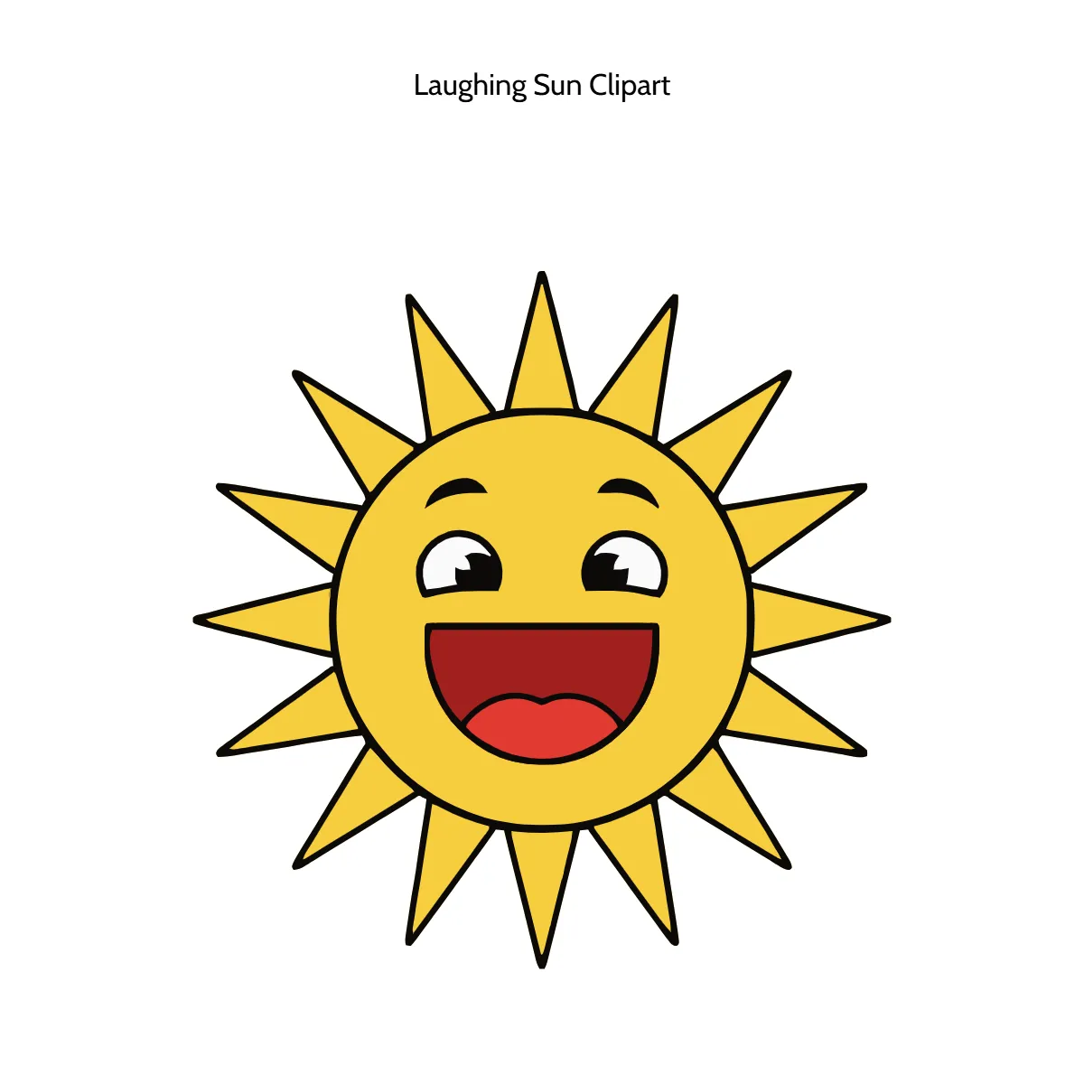 Free Laughing Sun Vector Clipart (PNG, SVG) to Edit Online Free Laughing Sun Vector Clipart (PNG, SVG) to Edit Online