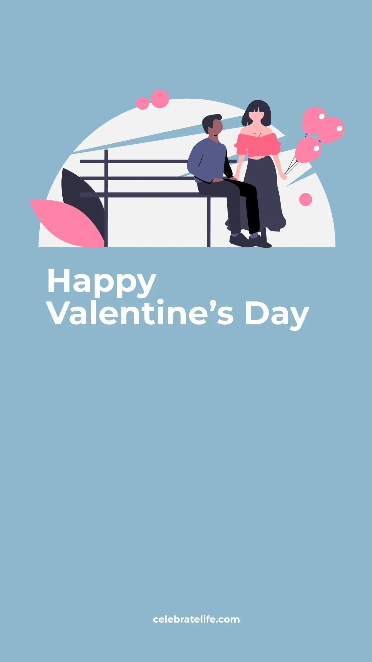 Free Happy Valentine's Day Instagram Story Template to Edit Online