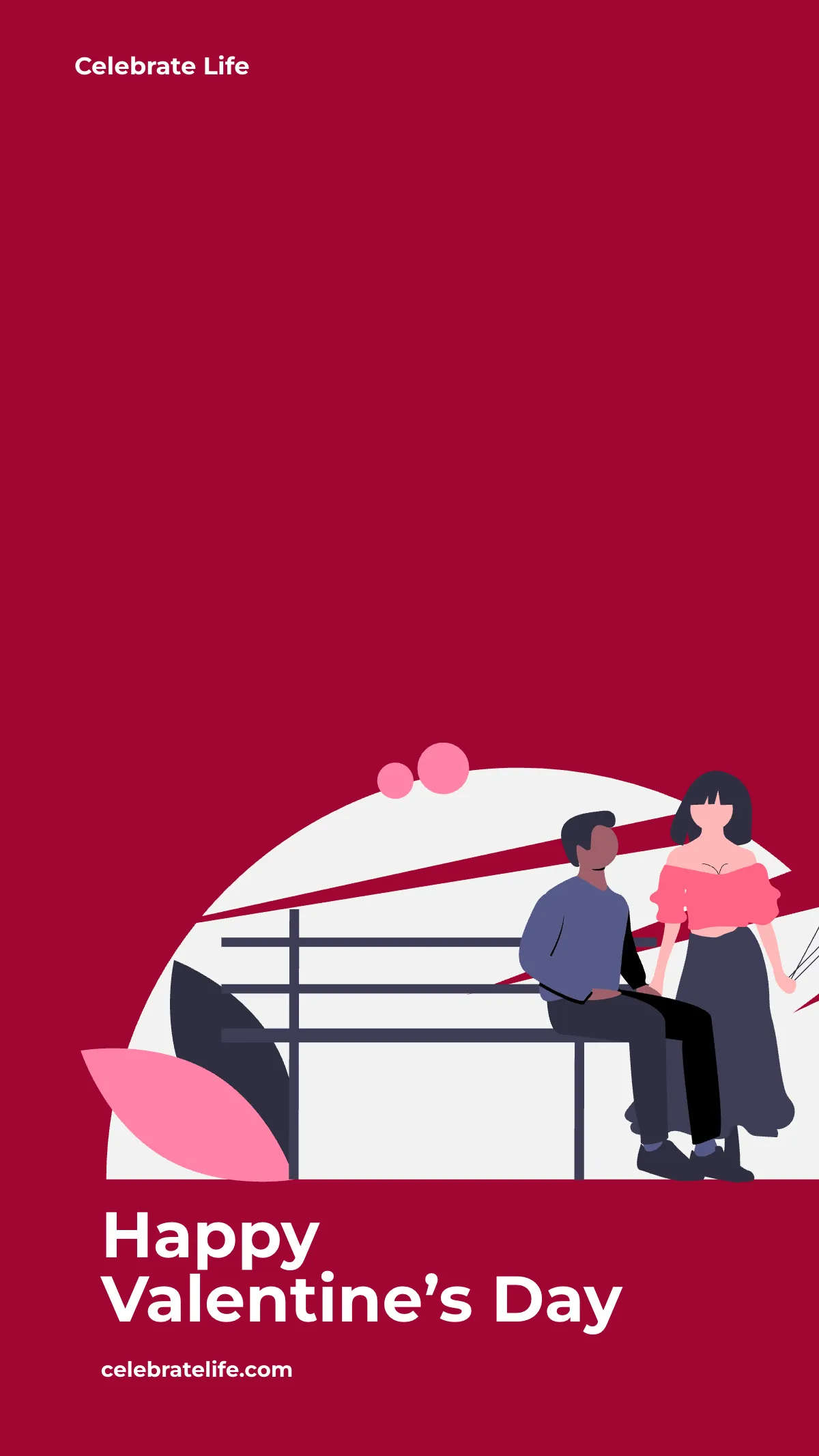 Free Happy Valentine's Day Instagram Story Template to Edit Online