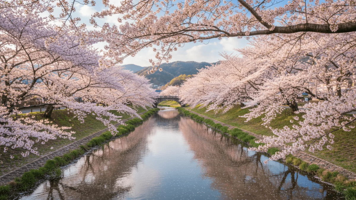 Free Cherry Blossom Spring Background Template to Edit Online