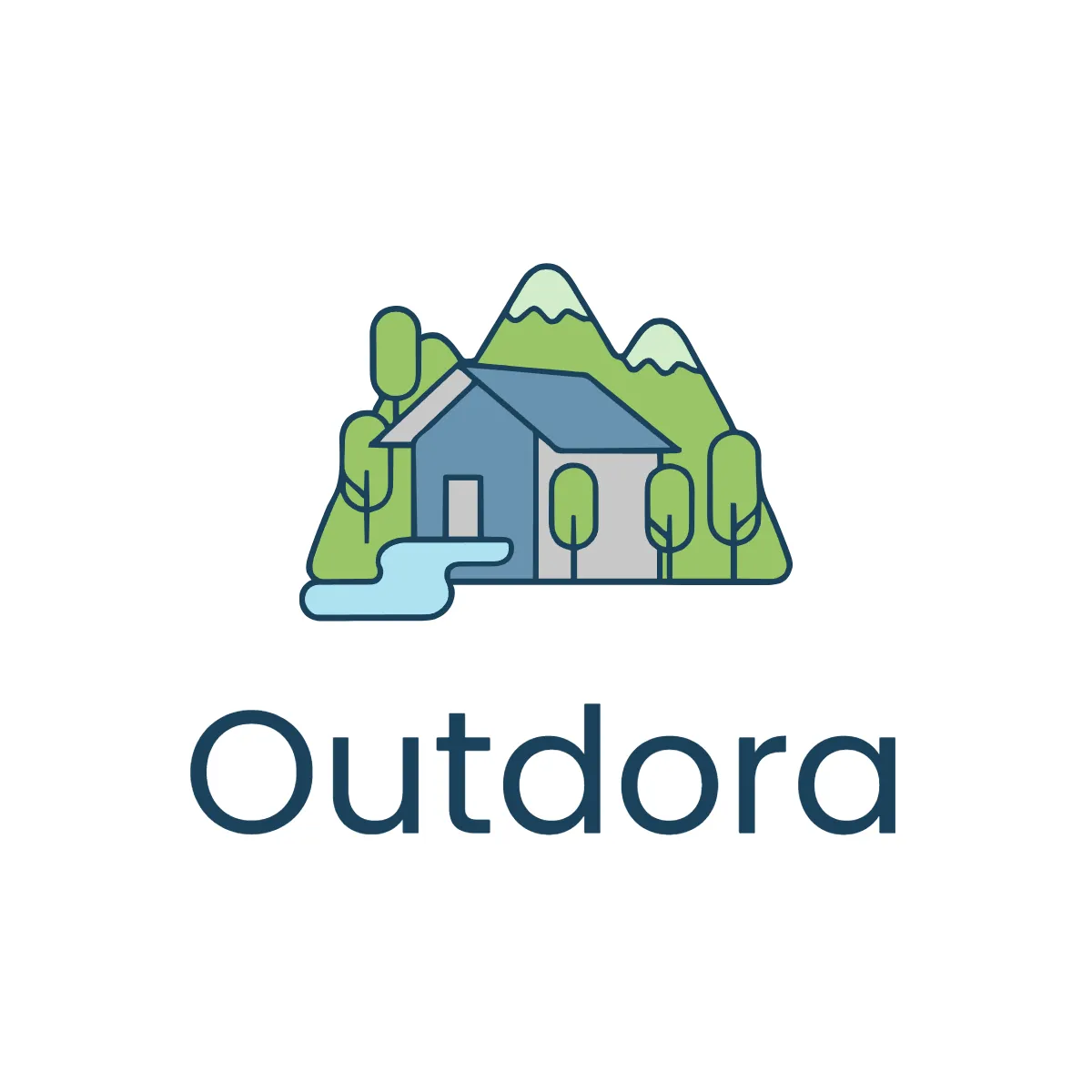 Free Outdoor Design Landscaping Logo to Edit Online