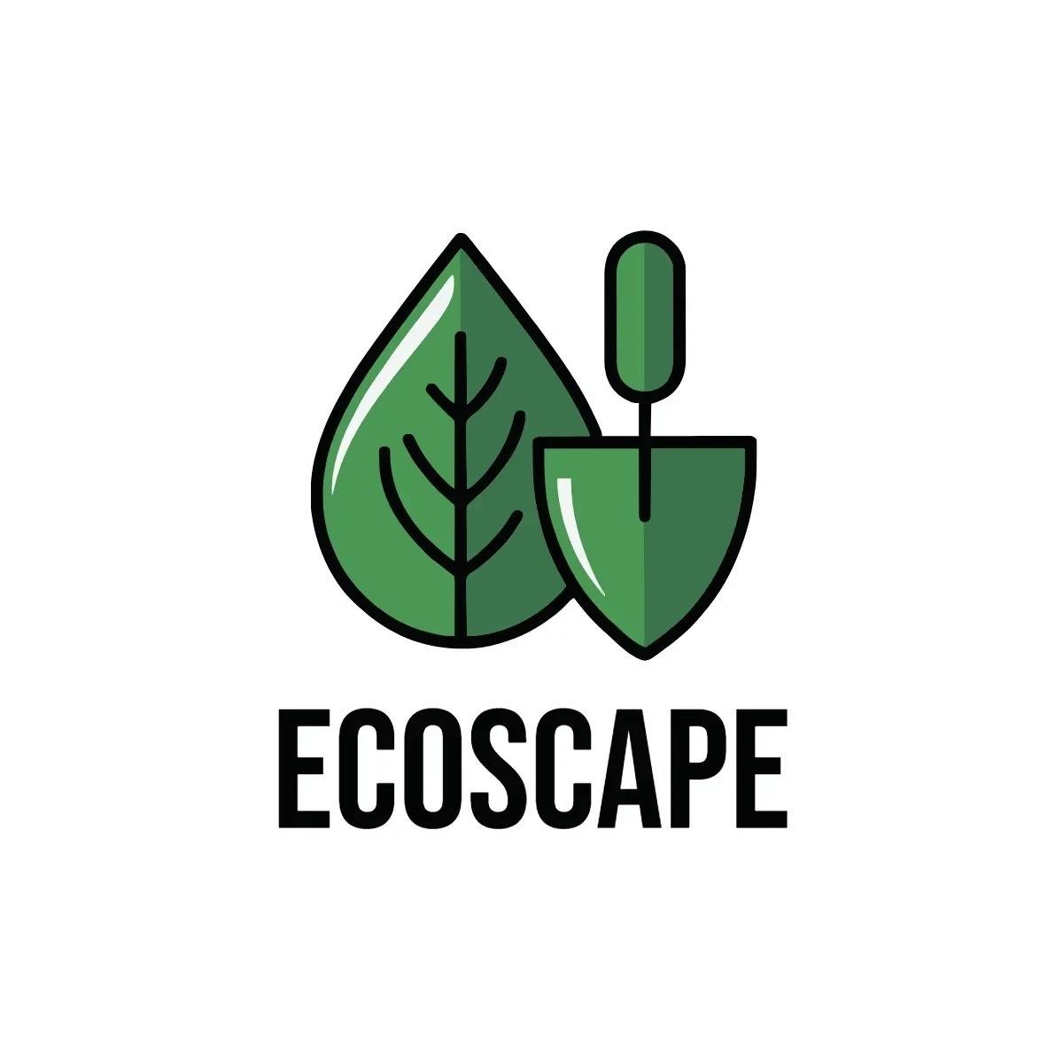 Free Natural Landscape Logo to Edit Online