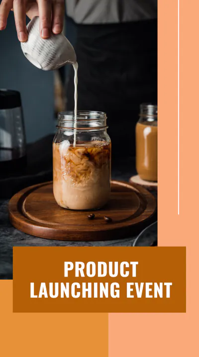 Free Product Launch Linkedin Story Template to Edit Online