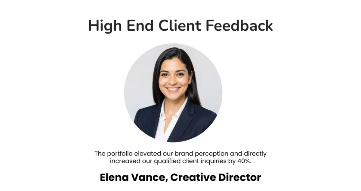 Free Elegant Nude Palette Portfolio Template to Edit Online