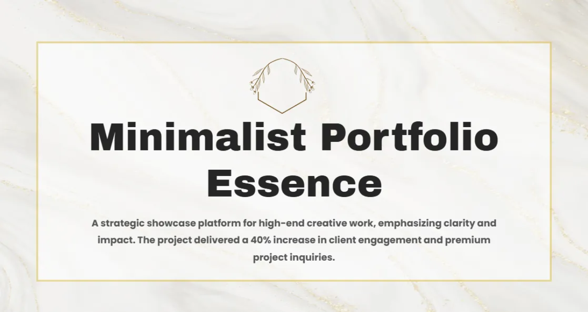 Free Elegant Nude Palette Portfolio to Edit Online