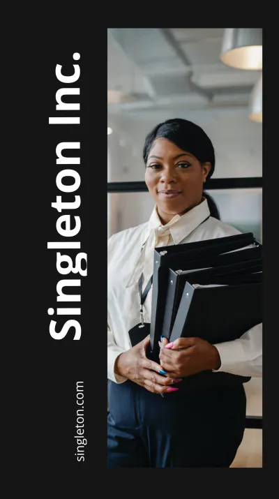 Free Professional Linkedin Story Template to Edit Online
