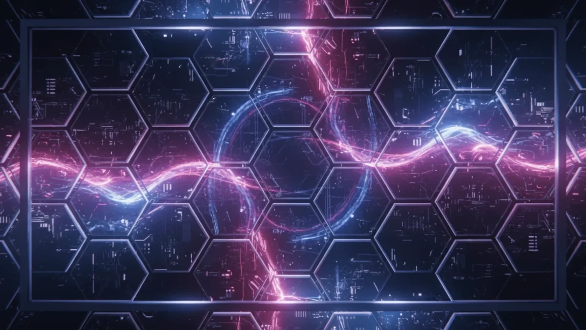 Free 3D Futuristic Panel Display Background Template to Edit Online