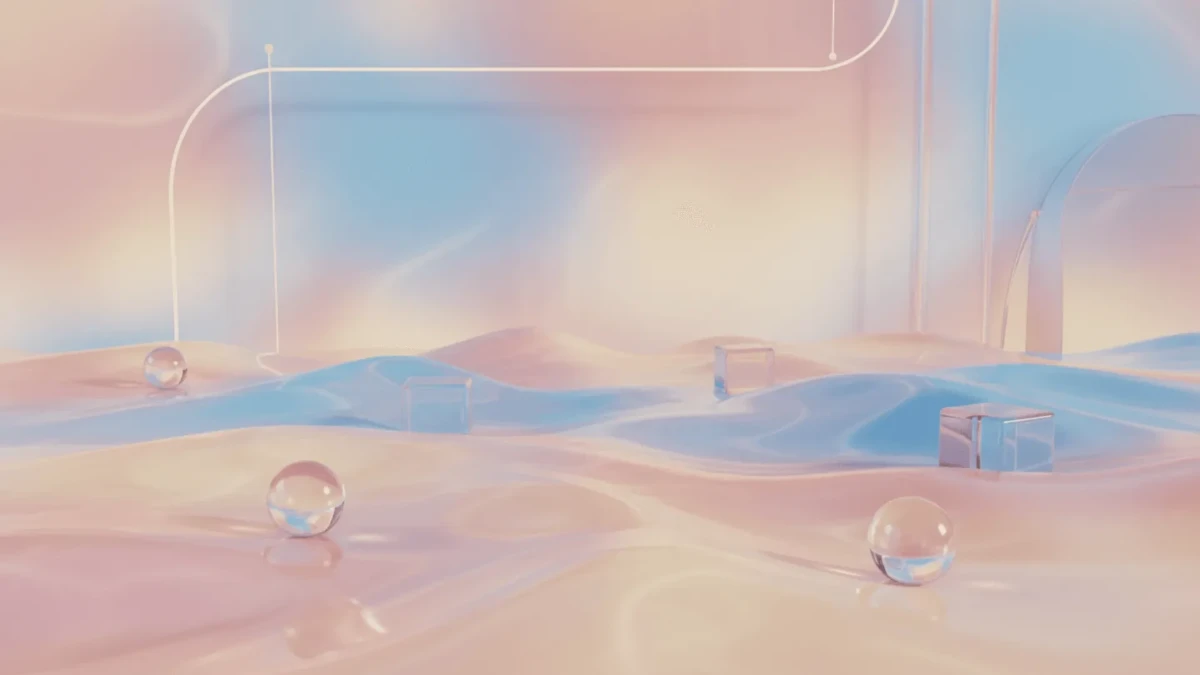 Free 3D Liquid Gradient Floor Background Template to Edit Online