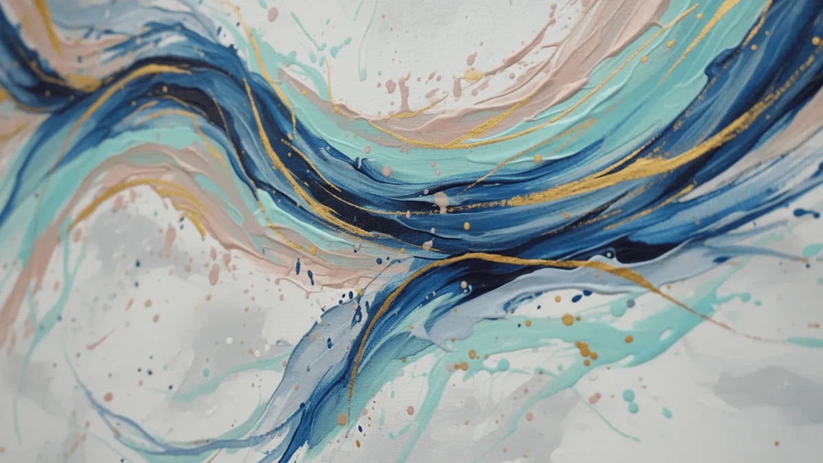 Free Dynamic Brush Stroke Art Background Template to Edit Online