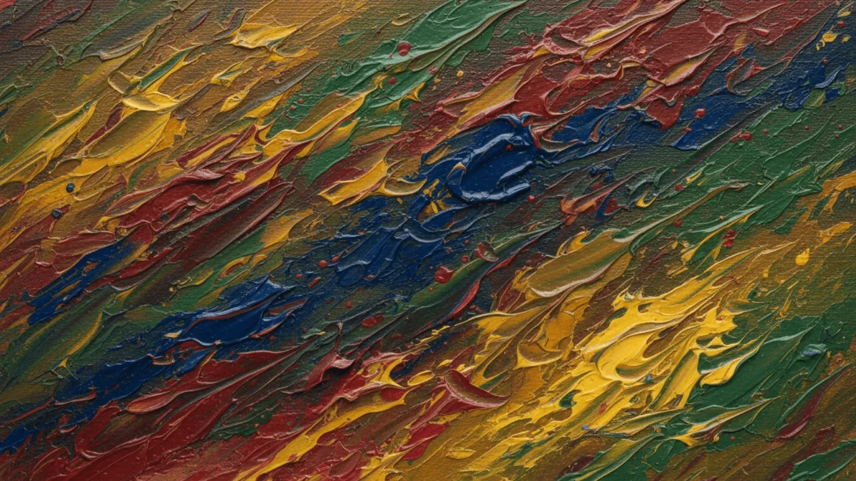 Free Textured Oil Paint Streak Art Background Template to Edit Online