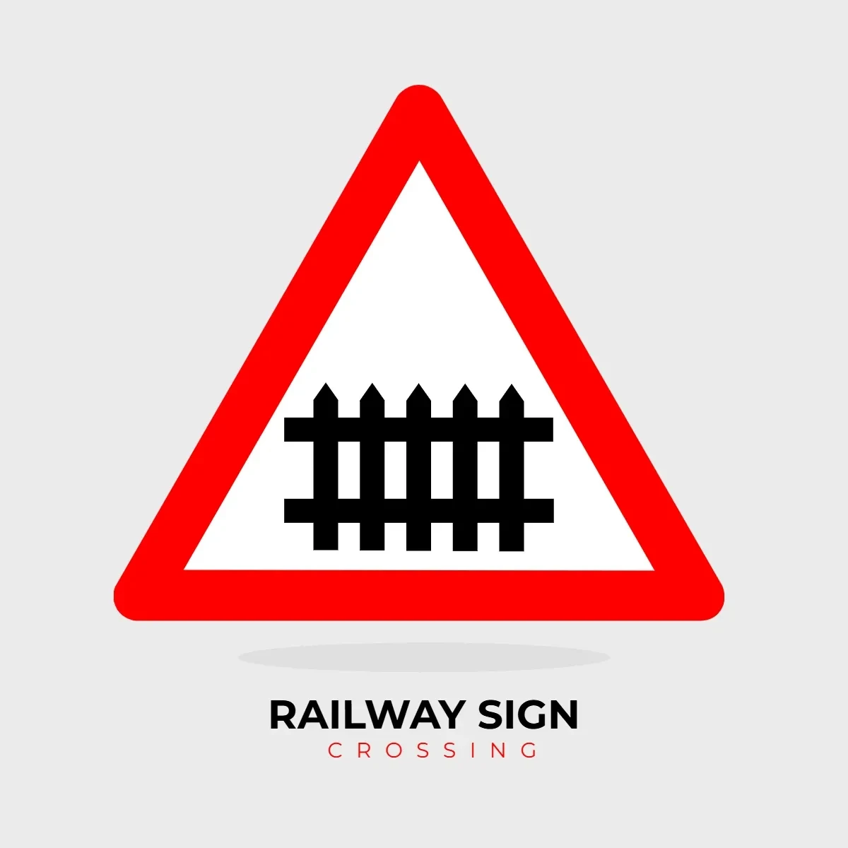 Free Railway Crossing Sign Clip Art Template to Edit Online Free Railway Crossing Sign Clip Art Template to Edit Online
