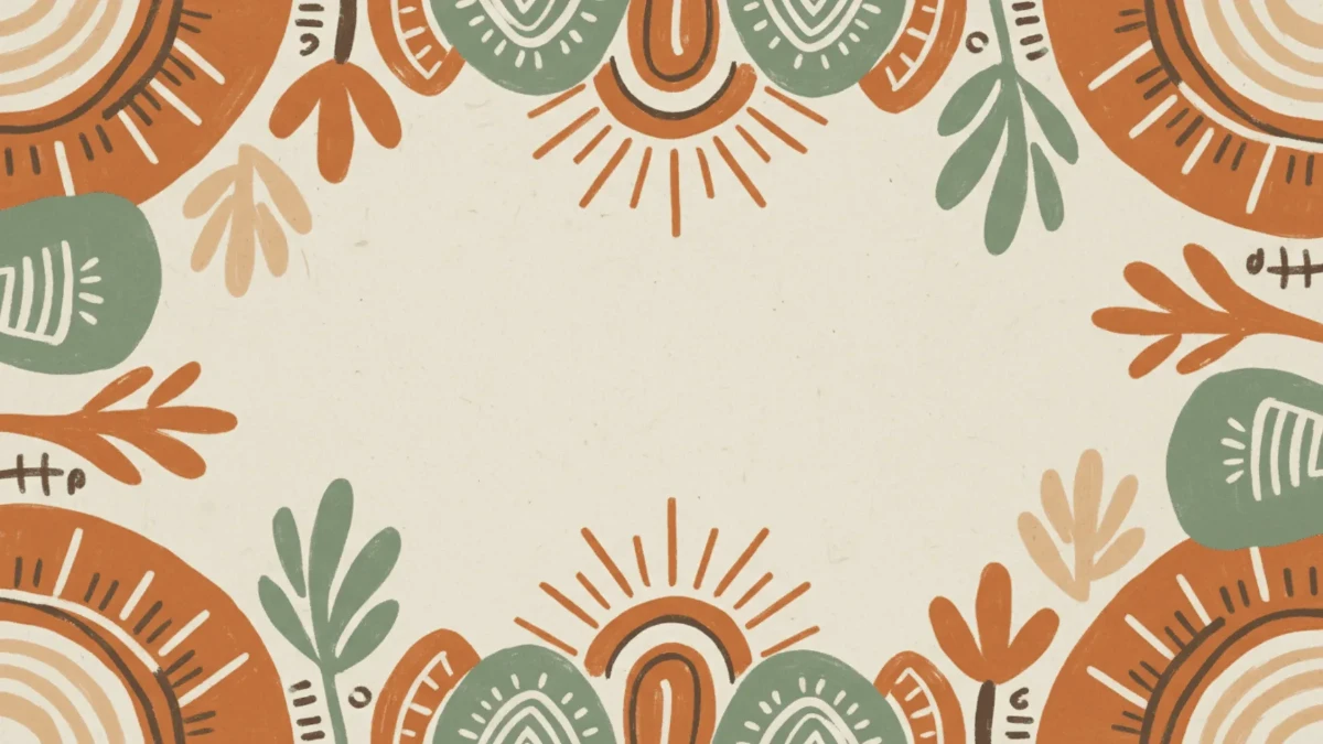 Free Boho Artistic Pattern Background Template to Edit Online