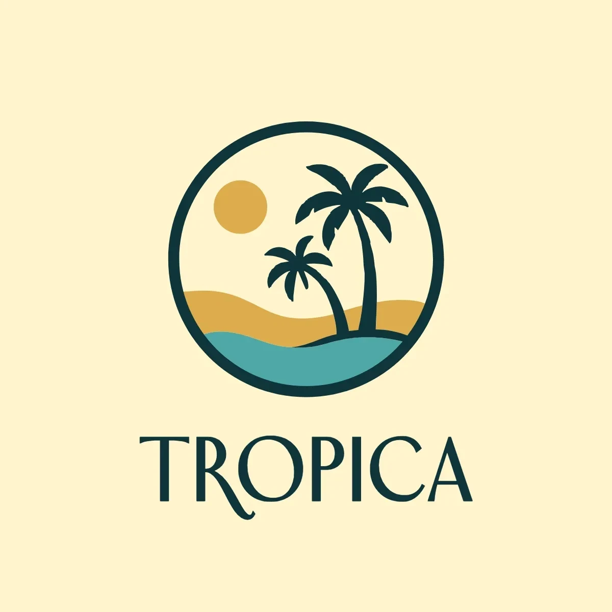 Free Tropical Resort Logo to Edit Online
