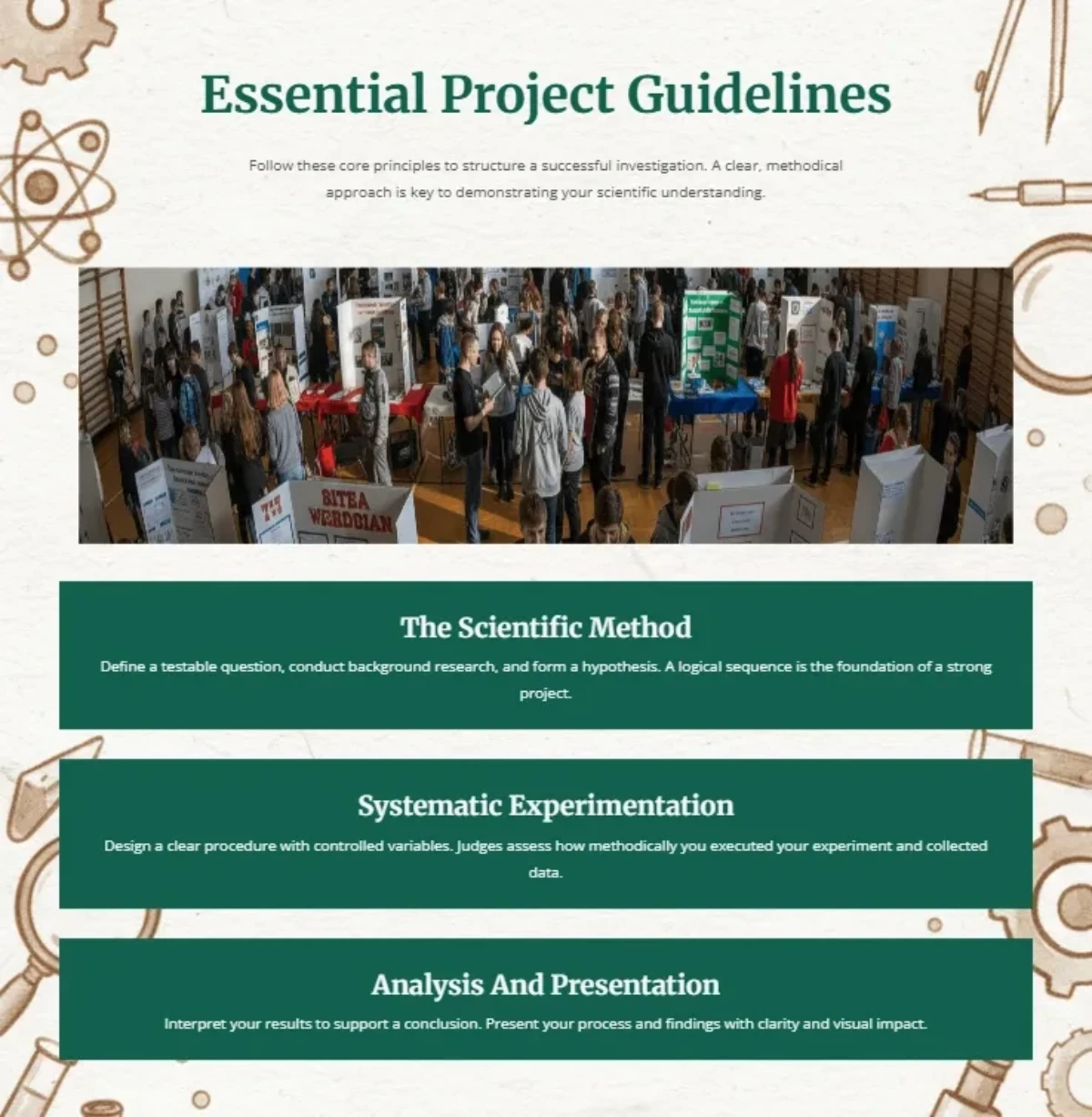 Free Science Fair Newsletter Template to Edit Online