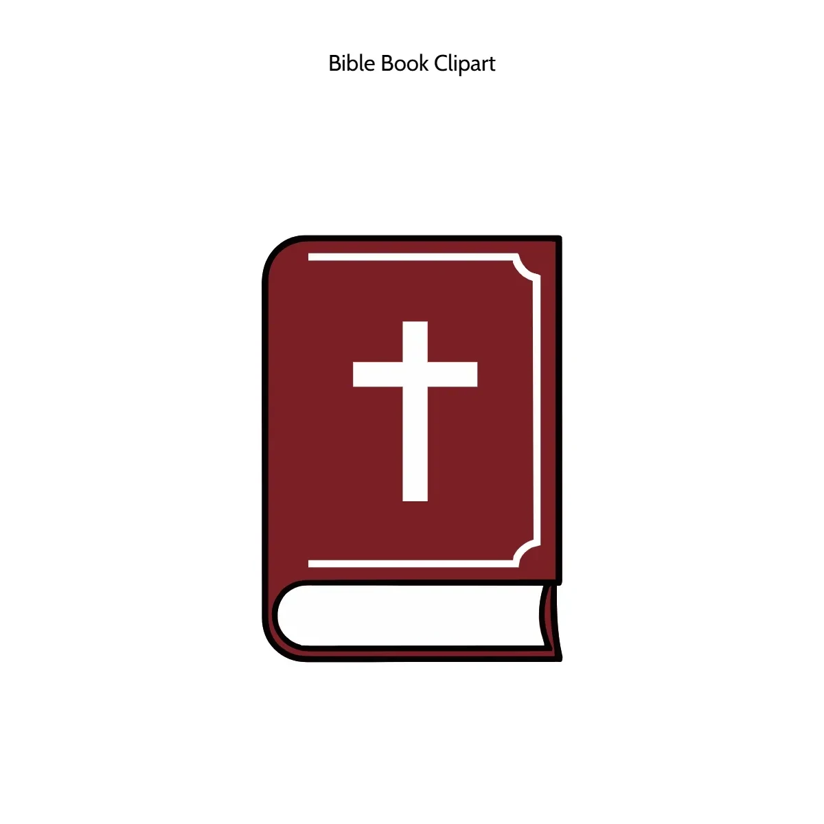 Free Bible Book Vector Clipart (PNG, SVG) to Edit Online