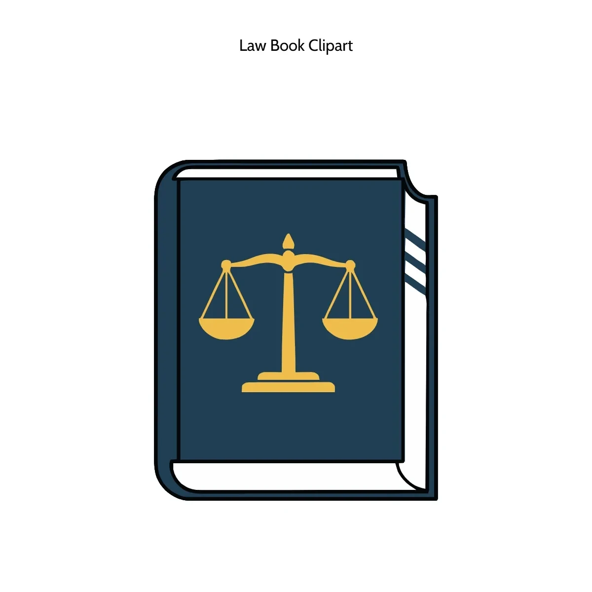 Free Law Book Clipart Template to Edit Online