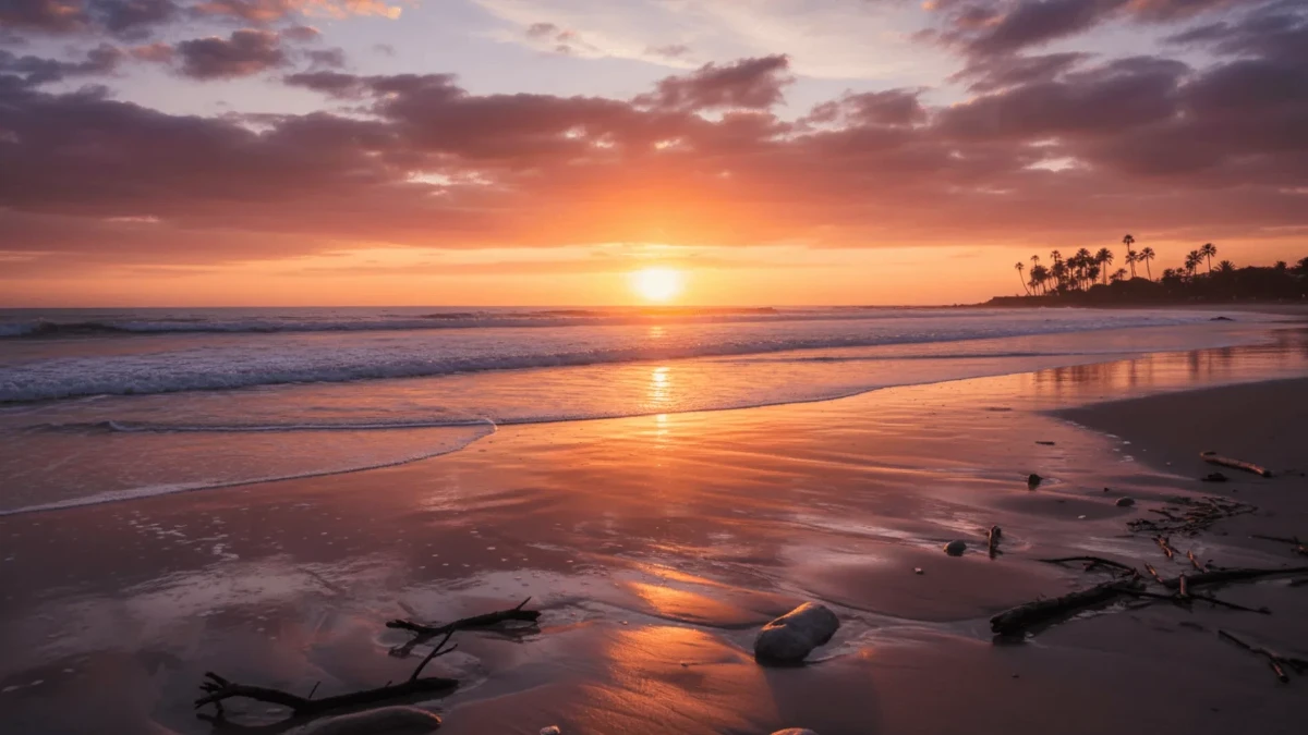 Free Golden Hour Beach Background Template to Edit Online Free Golden Hour Beach Background Template to Edit Online