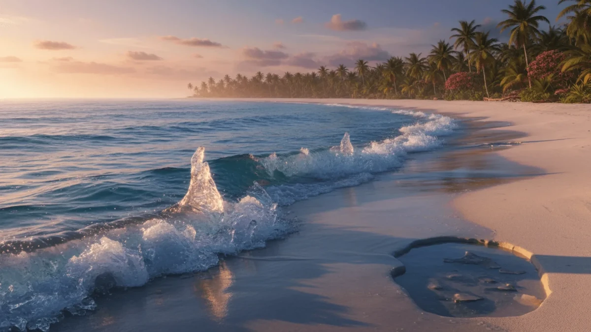 Free Crystal Wave Shoreline Beach Background Template to Edit Online Free Crystal Wave Shoreline Beach Background Template to Edit Online