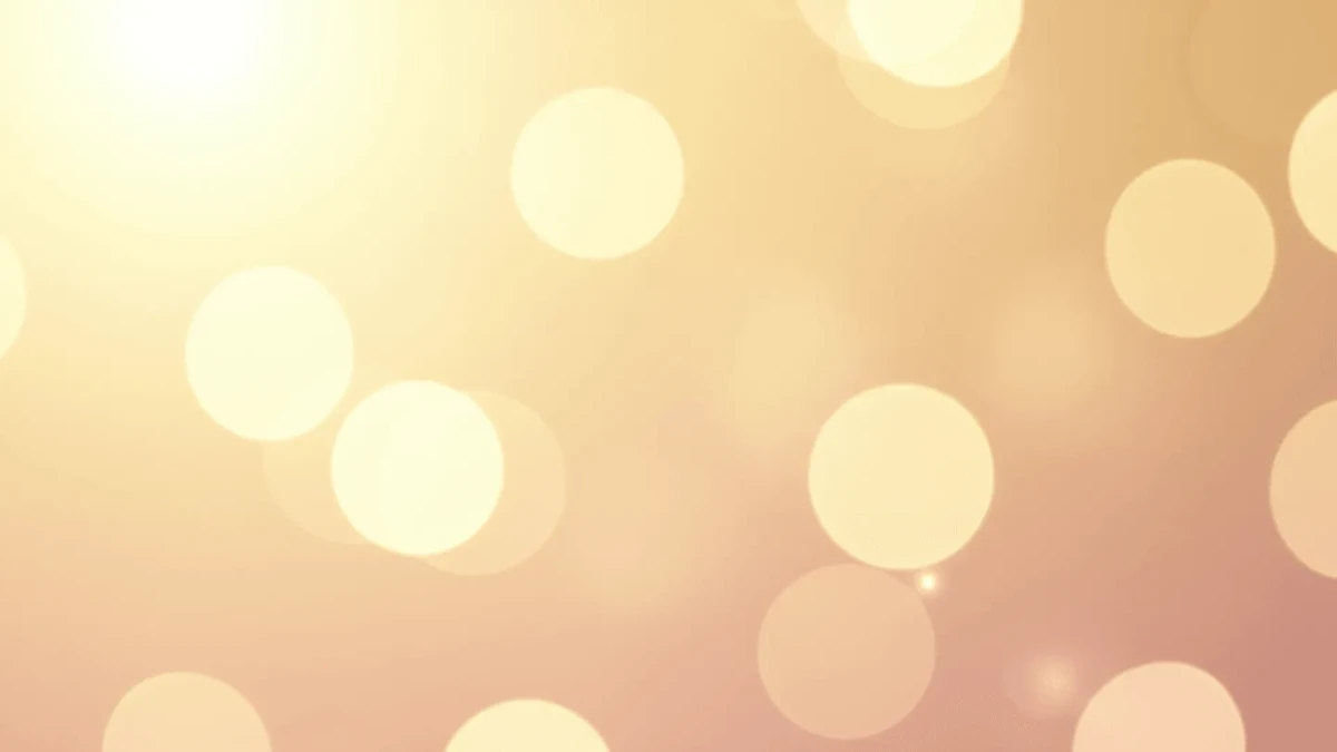 Free Golden Hour Light Bokeh Aesthetic Background Template to Edit Online