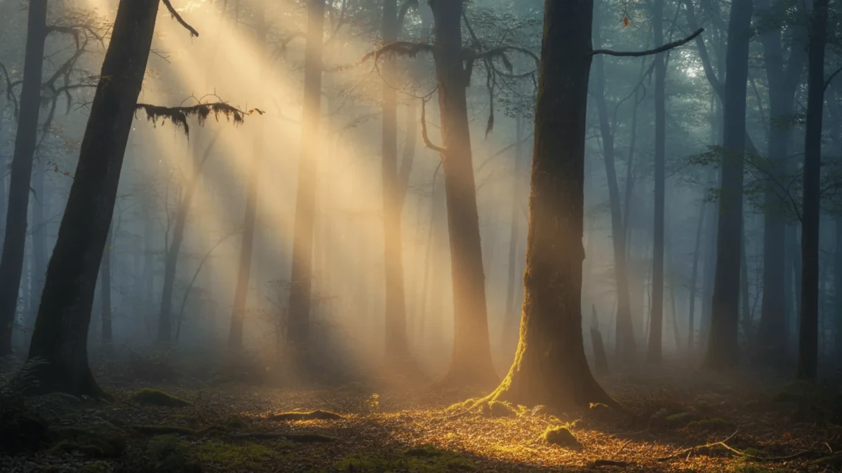 Free Sunbeam Through Fog Photography Background Template to Edit Online Free Sunbeam Through Fog Photography Background Template to Edit Online