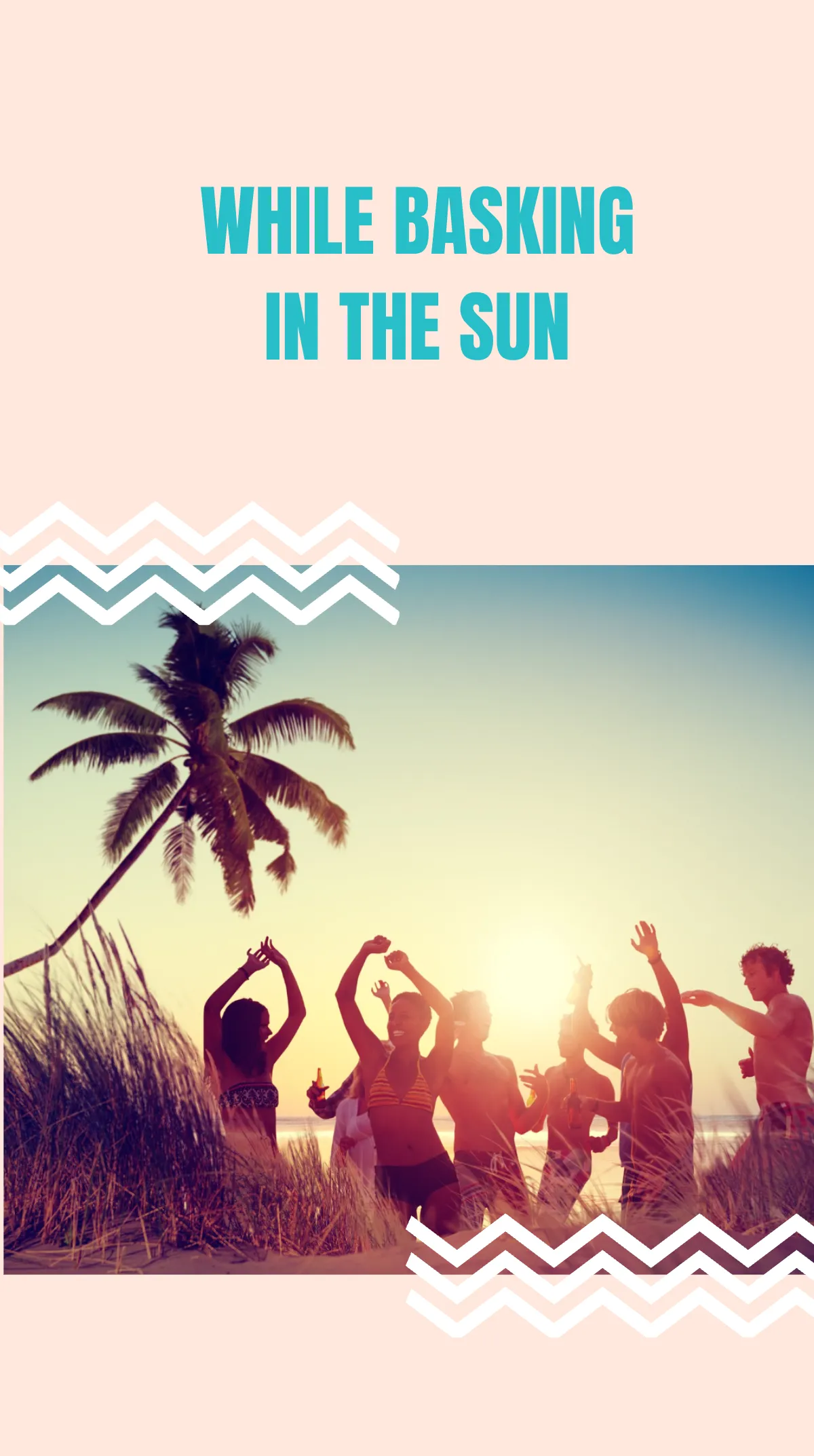 Free Beach Party Invitation Instagram Story Template to Edit Online