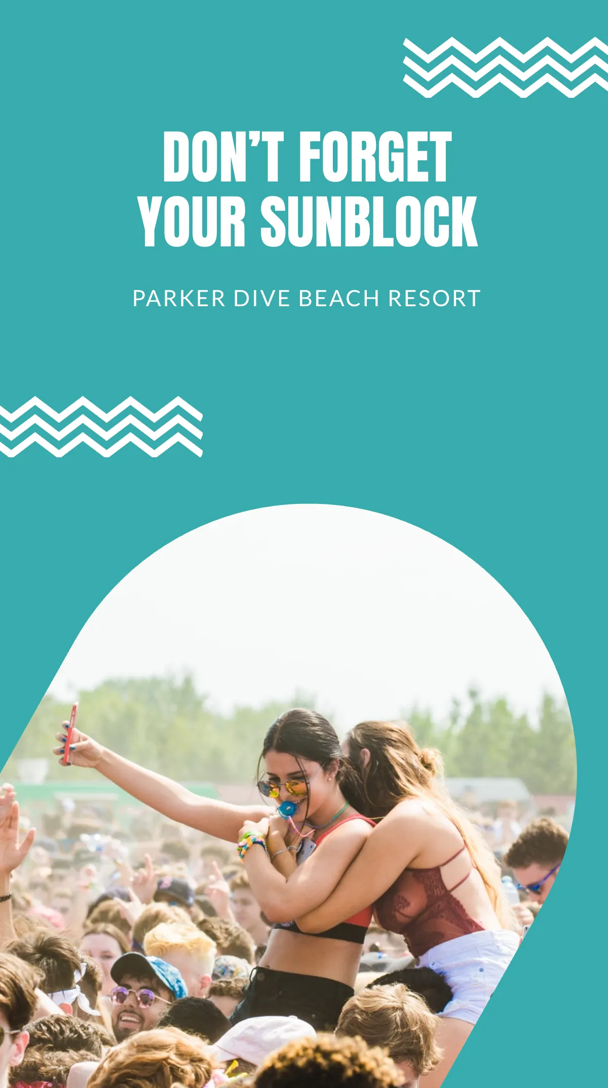 Free Beach Party Invitation Instagram Story Template to Edit Online