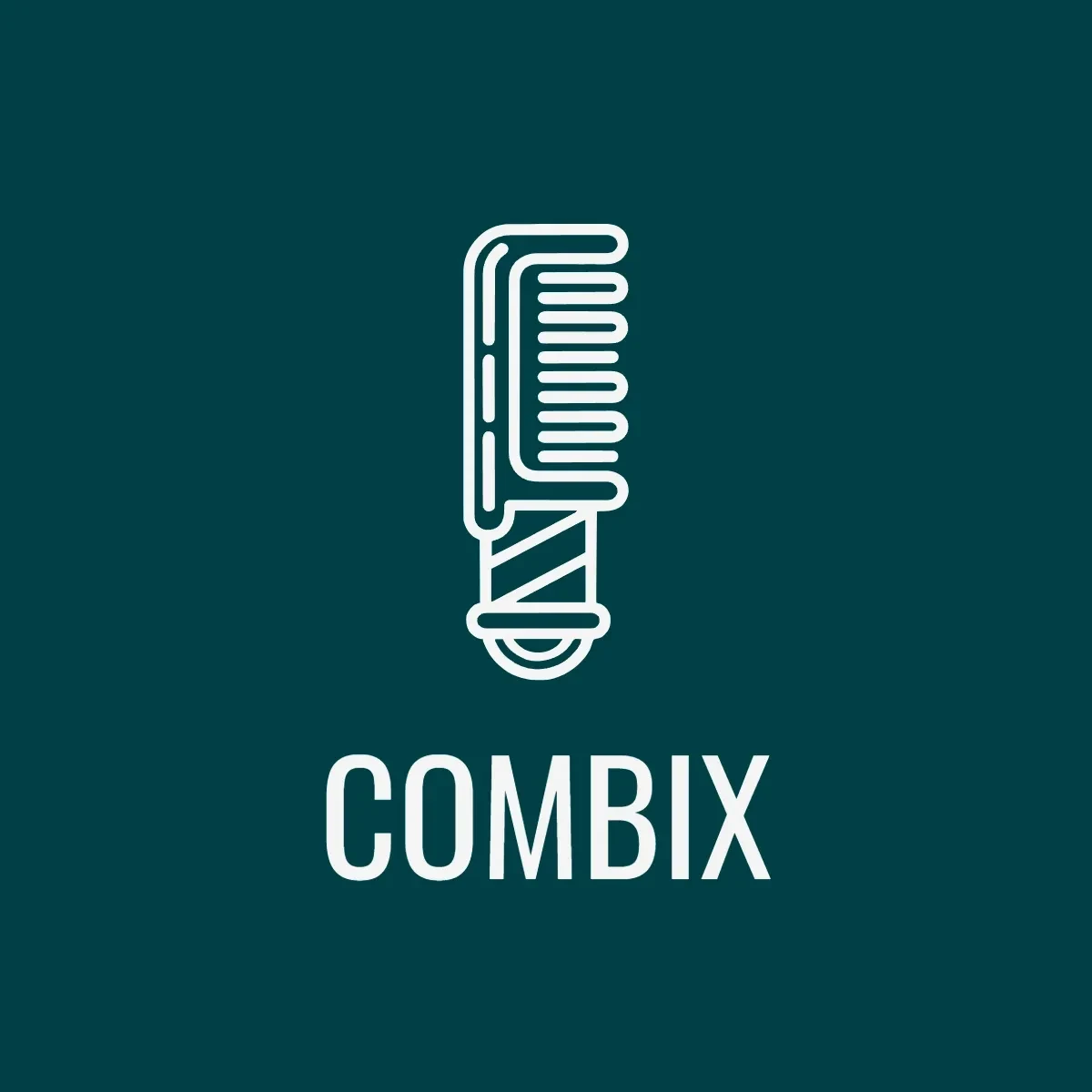 Free Comb Barber Logo Template to Edit Online