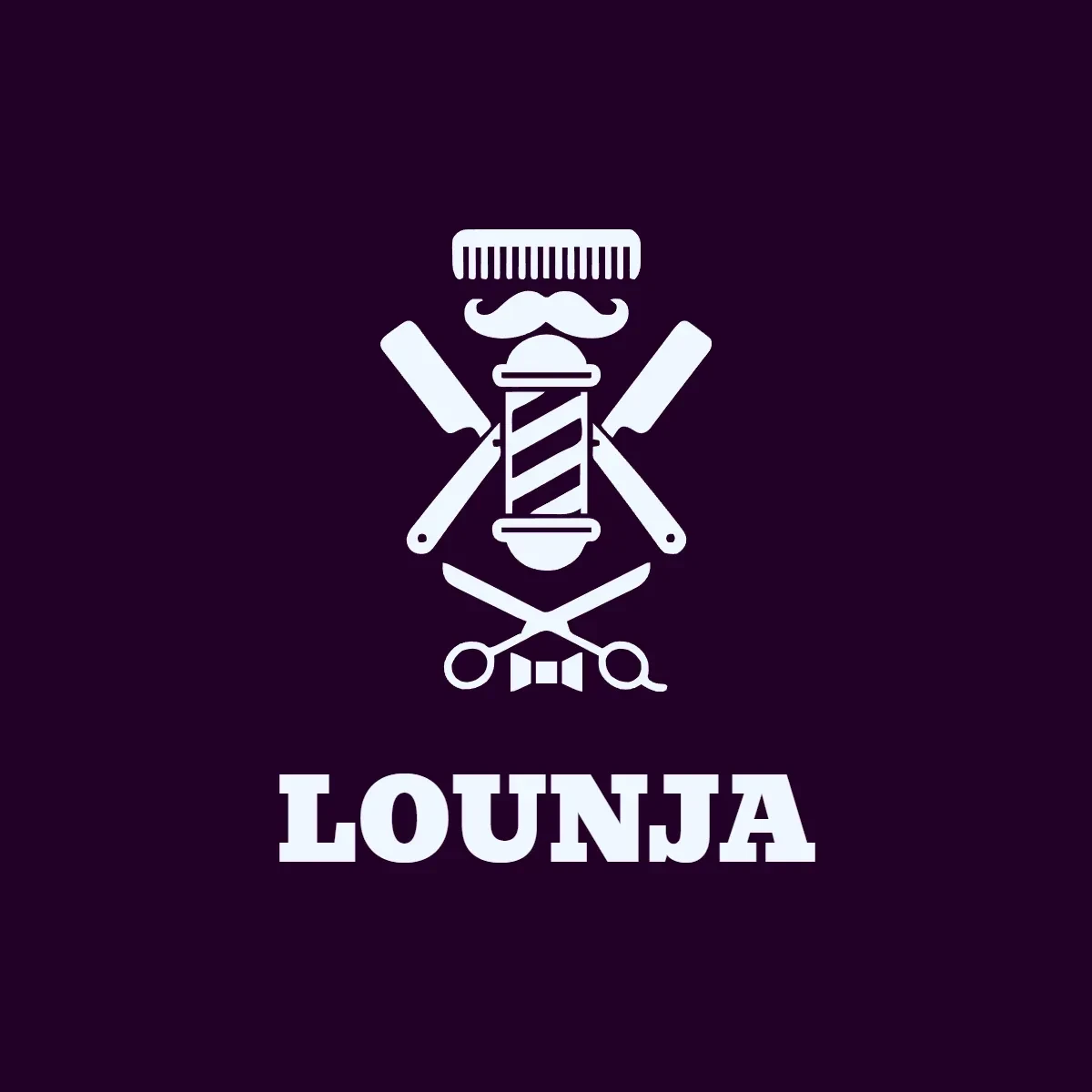 Free Barber Lounge Logo to Edit Online
