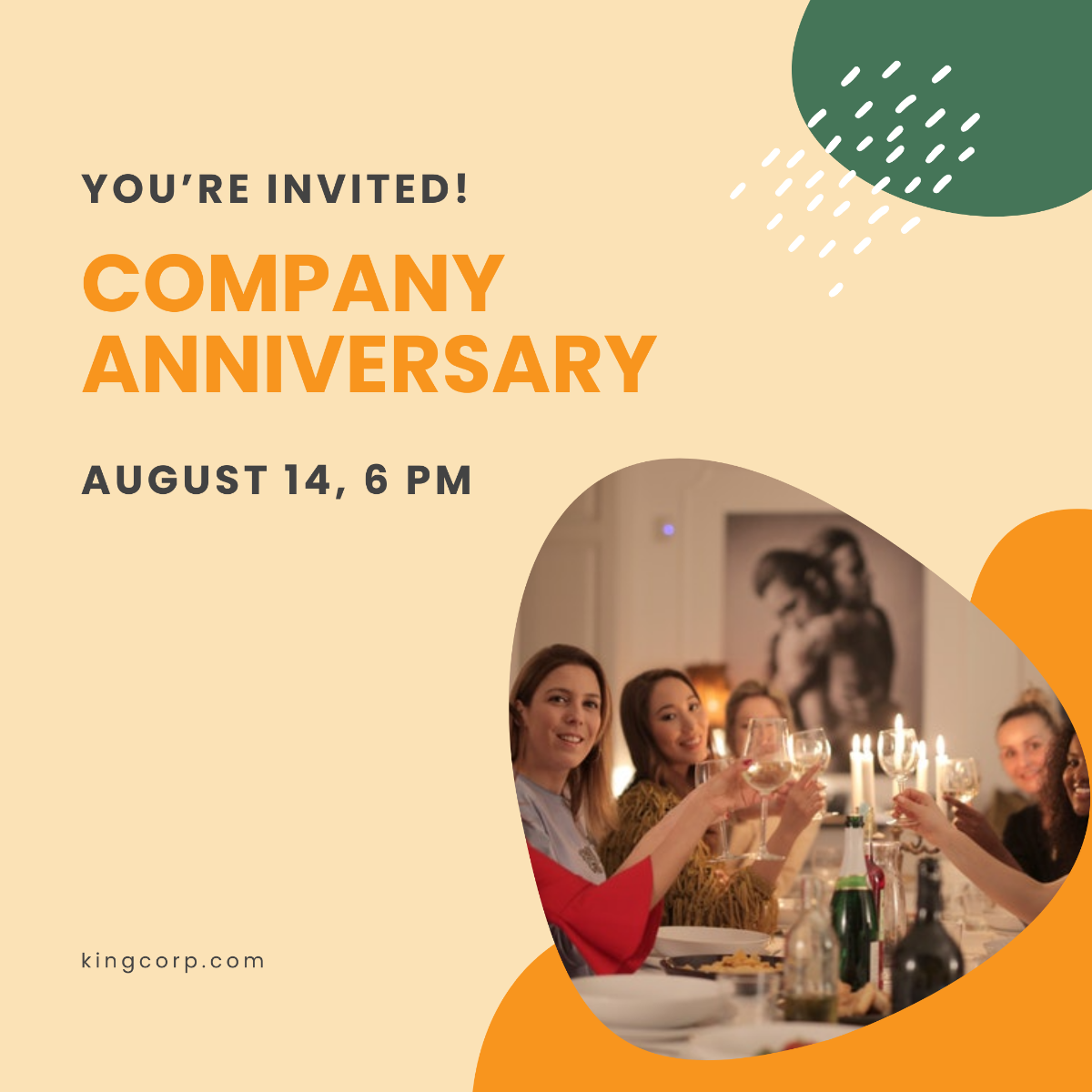 Anniversary Invitation Instagram Post