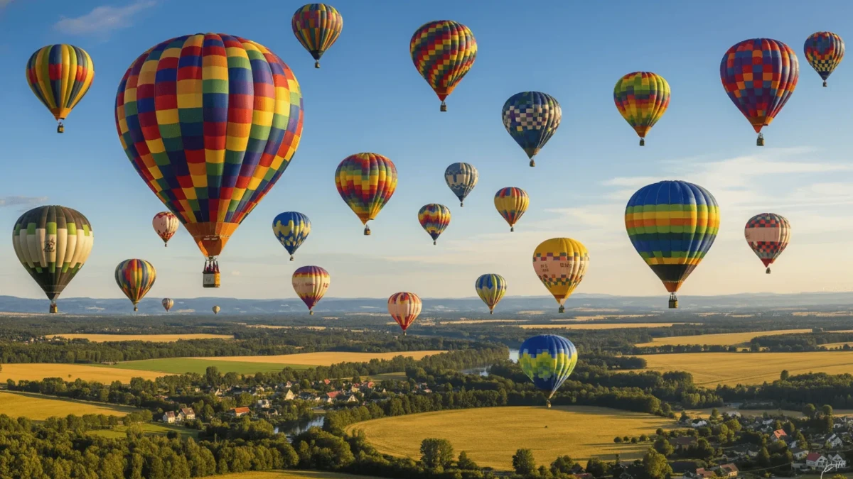 Free Colorful Hot Air Balloons Sky Photography Background Template to Edit Online Free Colorful Hot Air Balloons Sky Photography Background Template to Edit Online
