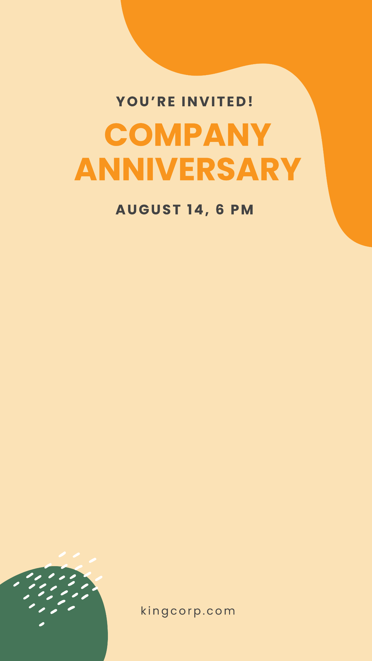 Anniversary Invitation Snapchat Geofilter