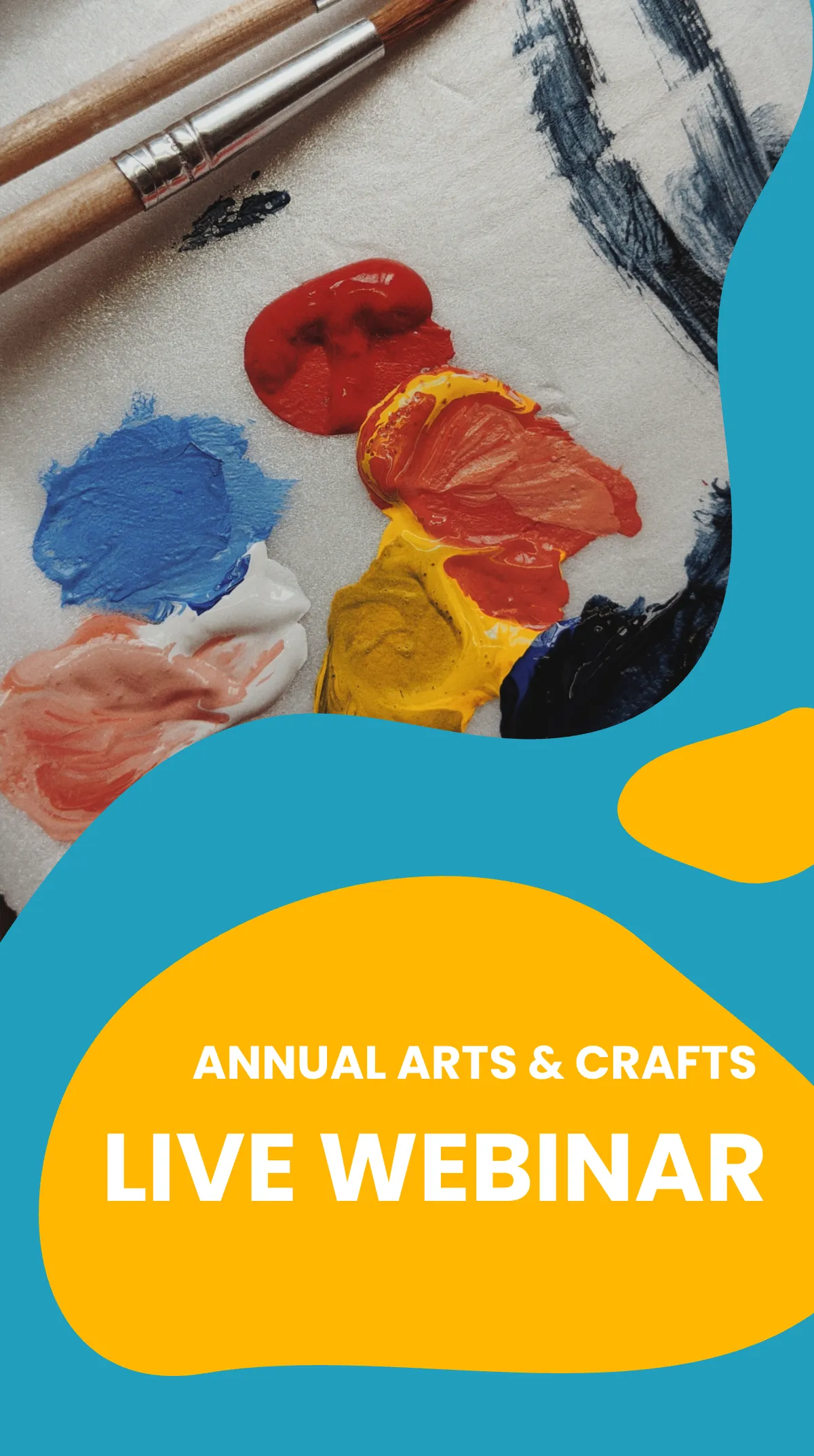 Free Live Webinar Invitation Instagram Story Template to Edit Online