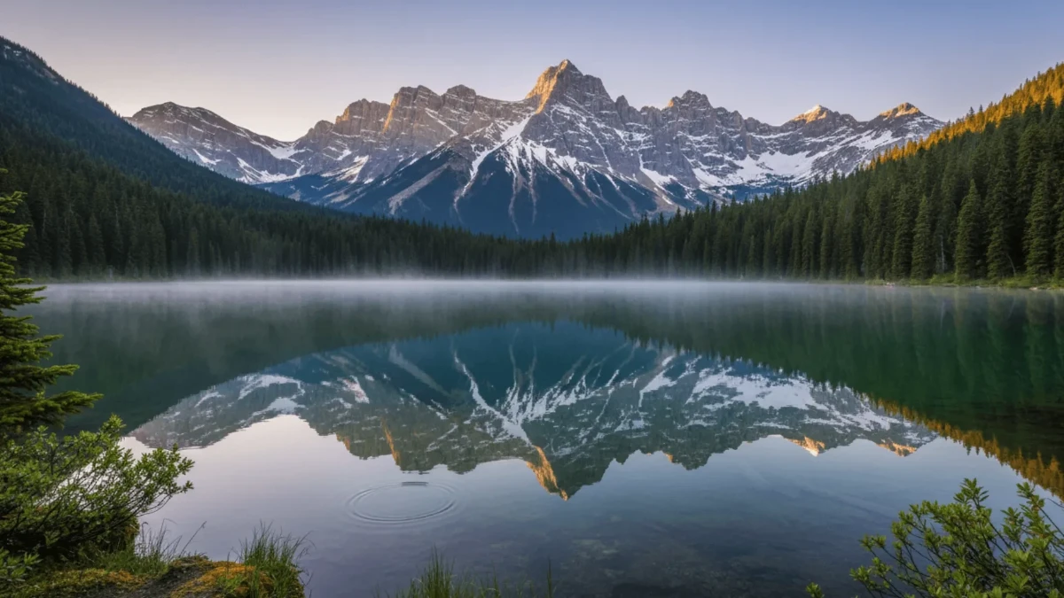 Free Mountain Lake Reflection Photography Background Template to Edit Online Free Mountain Lake Reflection Photography Background Template to Edit Online
