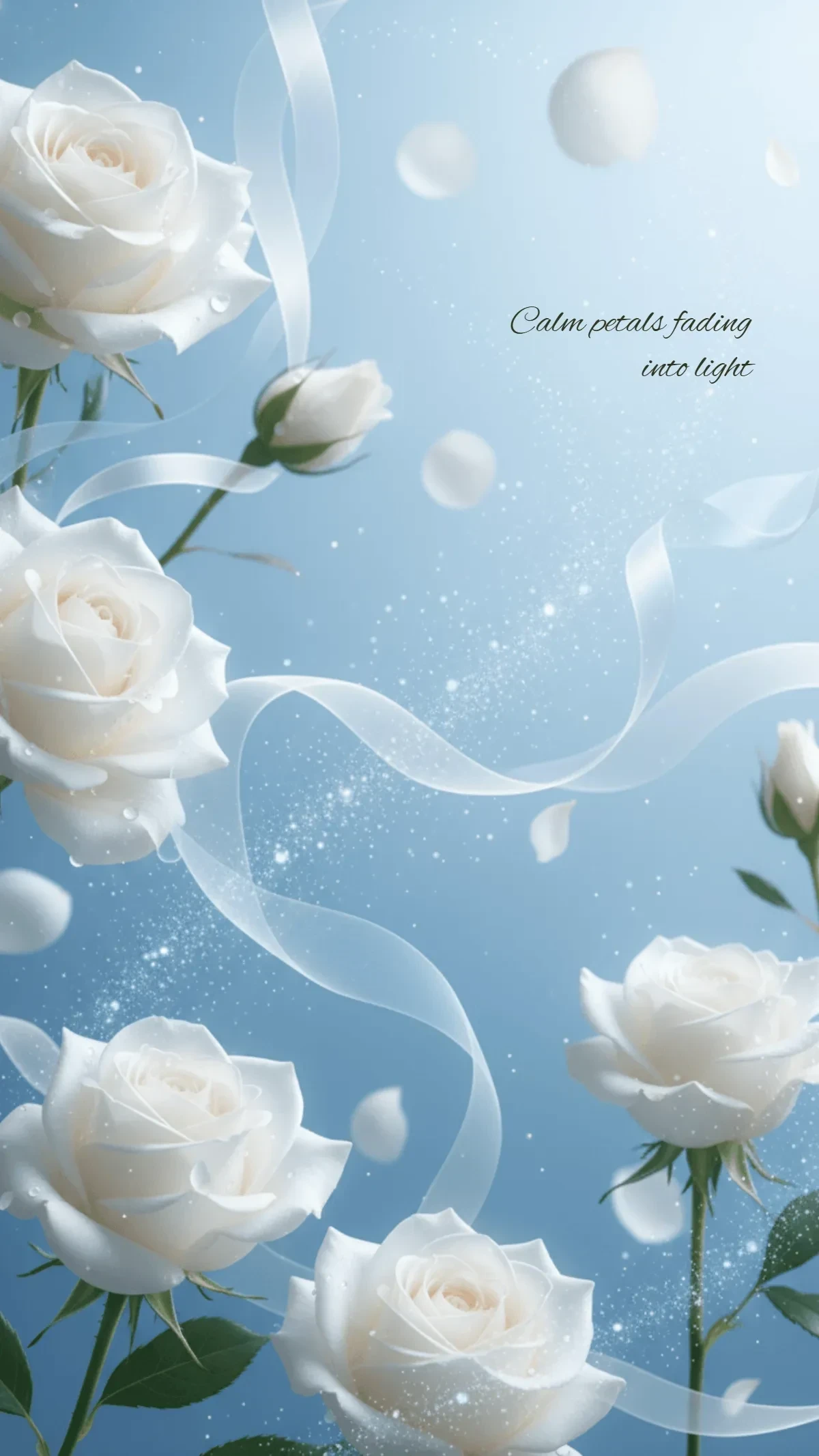 Free Gradient Floral Baby Blue Background Template to Edit Online Free Gradient Floral Baby Blue Background Template to Edit Online