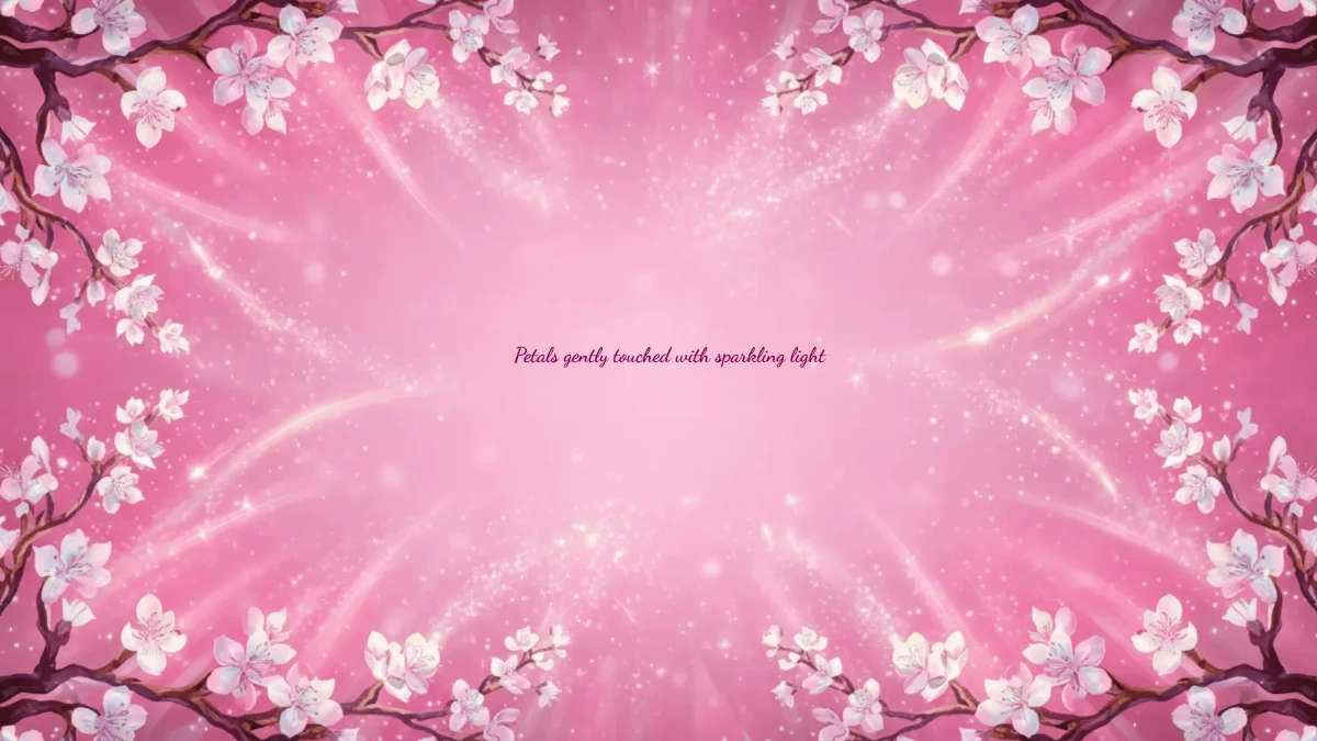 Free Sparkle Dust Cherry Blossom Pink Background Template to Edit Online Free Sparkle Dust Cherry Blossom Pink Background Template to Edit Online
